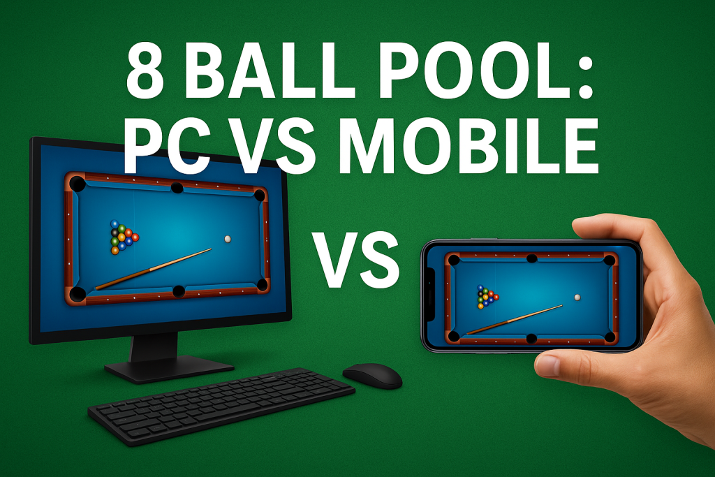 8 Ball Pool PC vs Mobile 8 Ball Pool PC vs Mobile